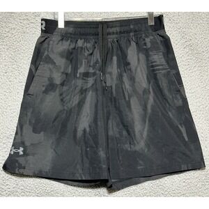 Under Armour Shorts Mens M Black‎ Launch HeatGear Fitted Athletic Running Gym